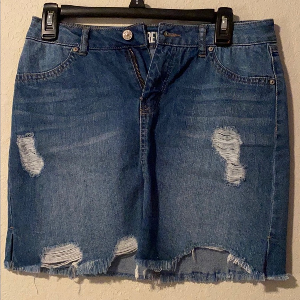 Denim skirt
